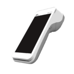 PAX A920 Pro card payment terminal shown at an angled view in portrait orientation with touchscreen display